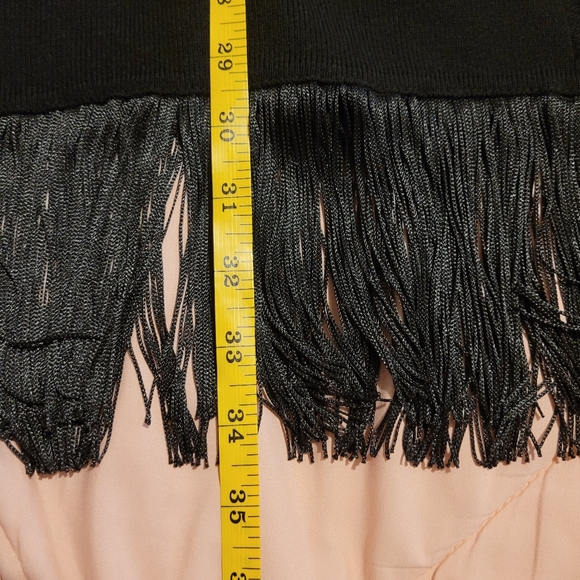 ASOS DESIGN mini dress with fringe detail Size US10 UK14 - Picture 13 of 13